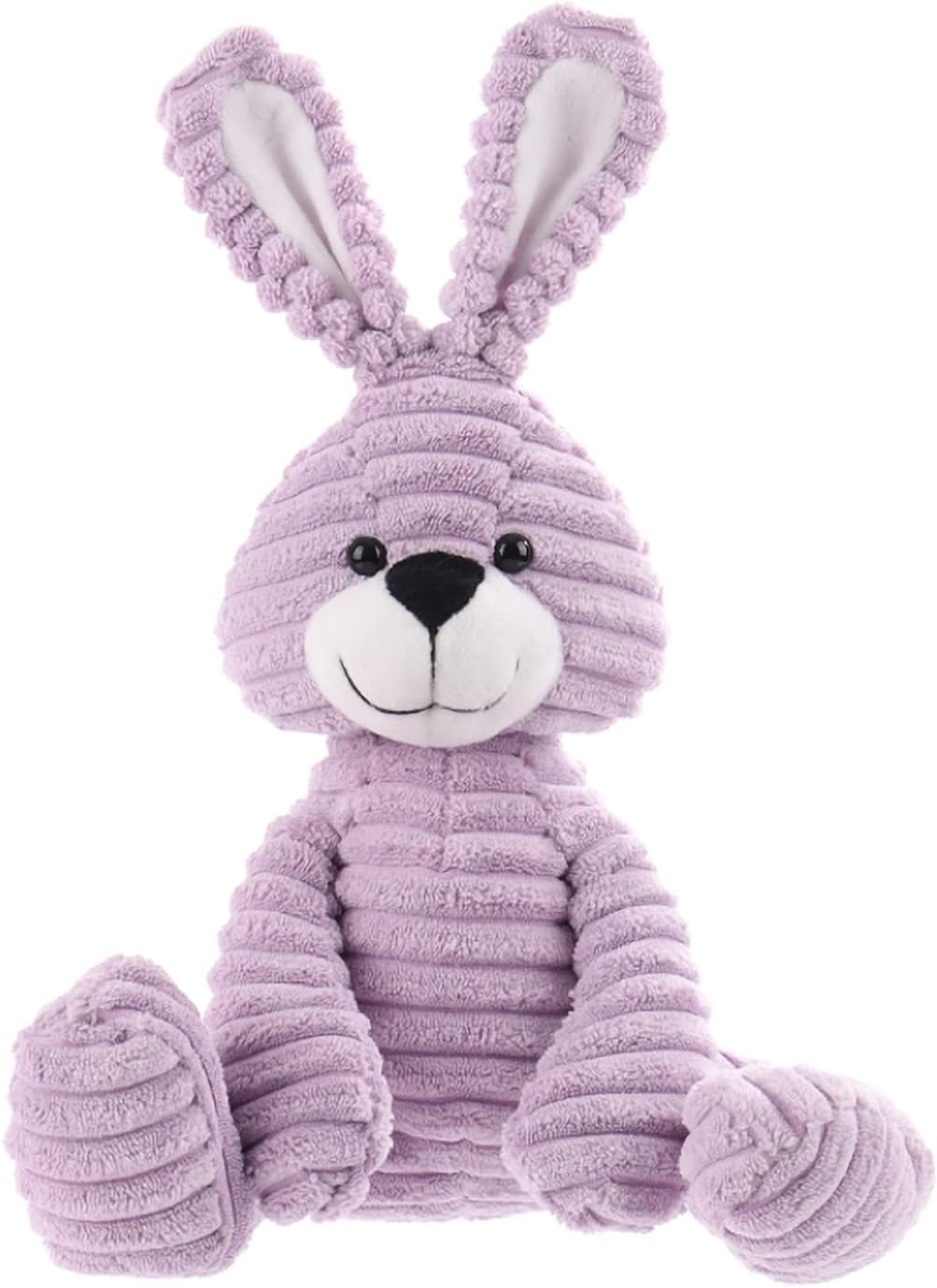 Thumbnail 6 de Apricot Little Green Bunny Plush Corduroy Rabbit – Soft, Handcrafted Plush for Kids