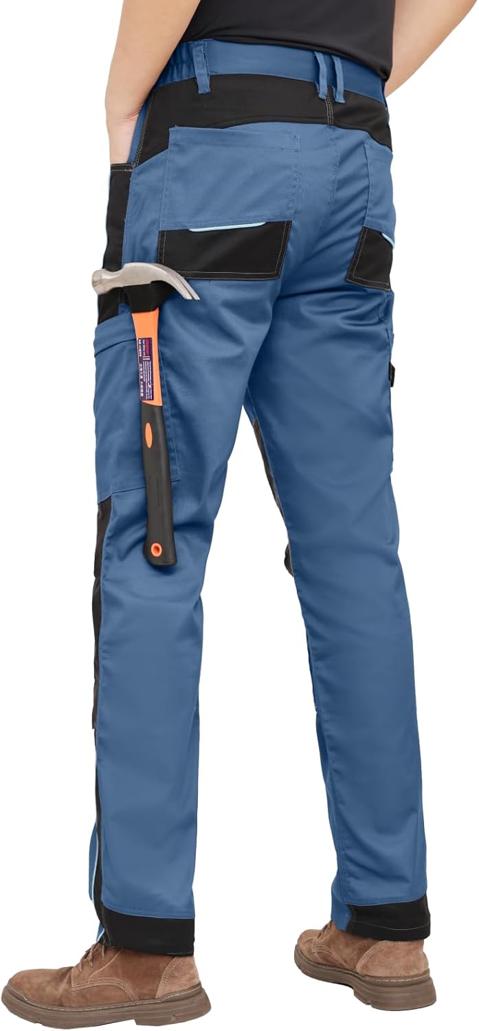 Thumbnail 1 de WORK IDEA Herren Stretch-Arbeitshose mit zahlreichen Taschen und Werkzeugtaschen