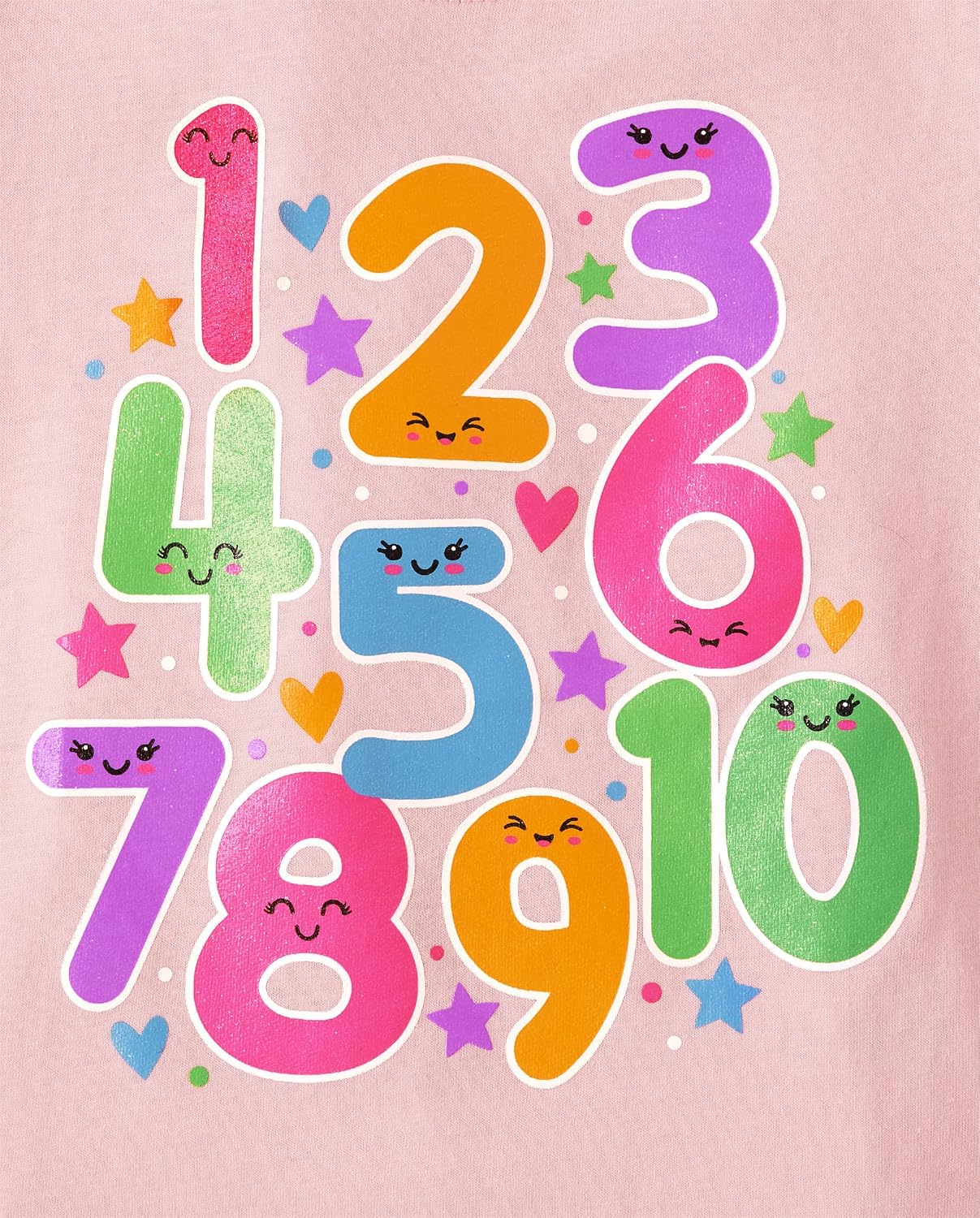 Detalle de The Children's Place Baby-Girls & Toddler 3-Pack Graphic T-Shirts, Cotton-Poly Jersey