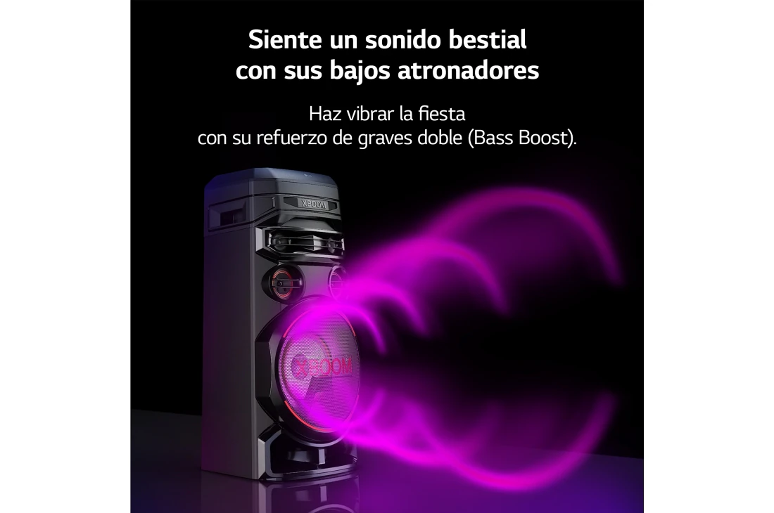 Detalle 2 de LG XBOOM RNC7 Altavoz de gran potencia con mesa DJ