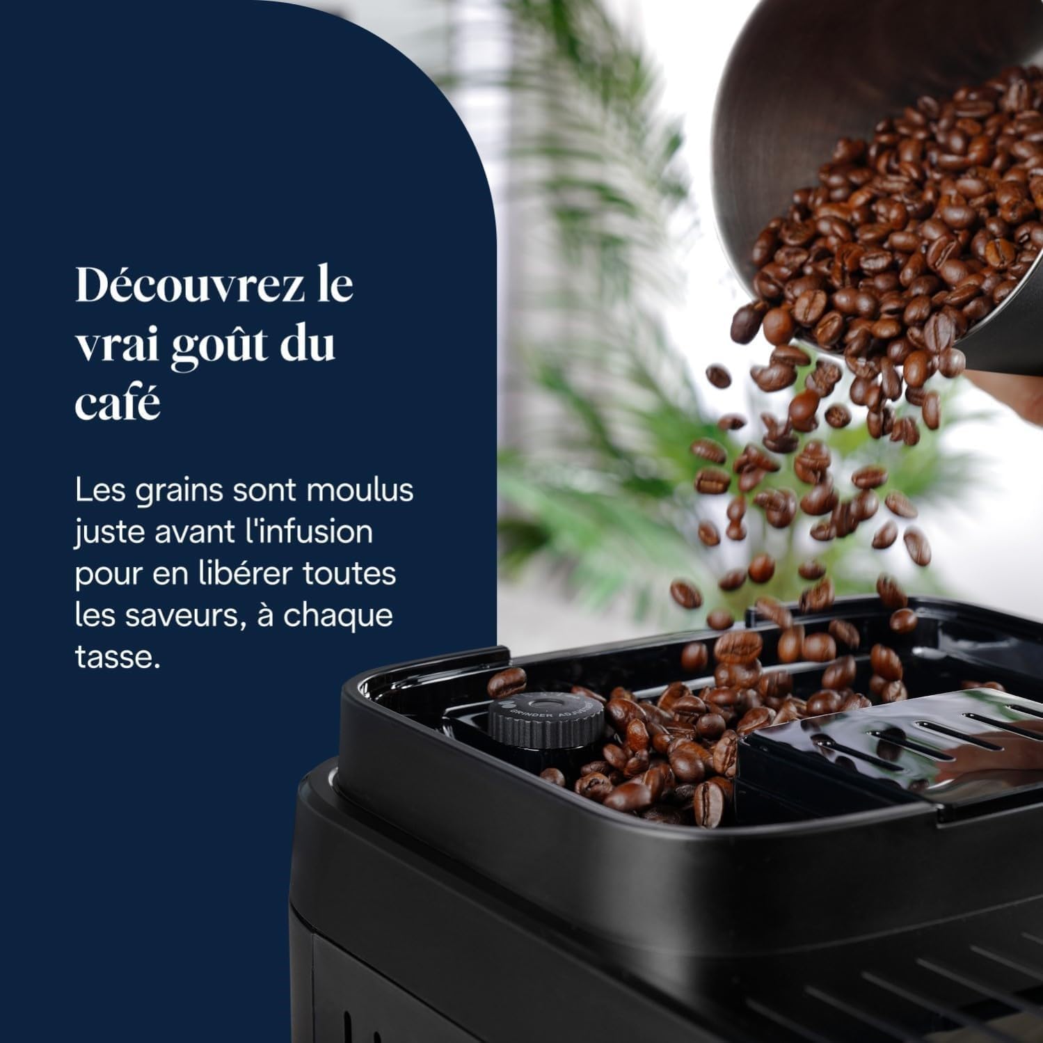 Thumbnail 3 de De’Longhi Magnifica Evo Next – Perfetto: machine à café automatique avec LatteCrema et 13 boissons en un toucher