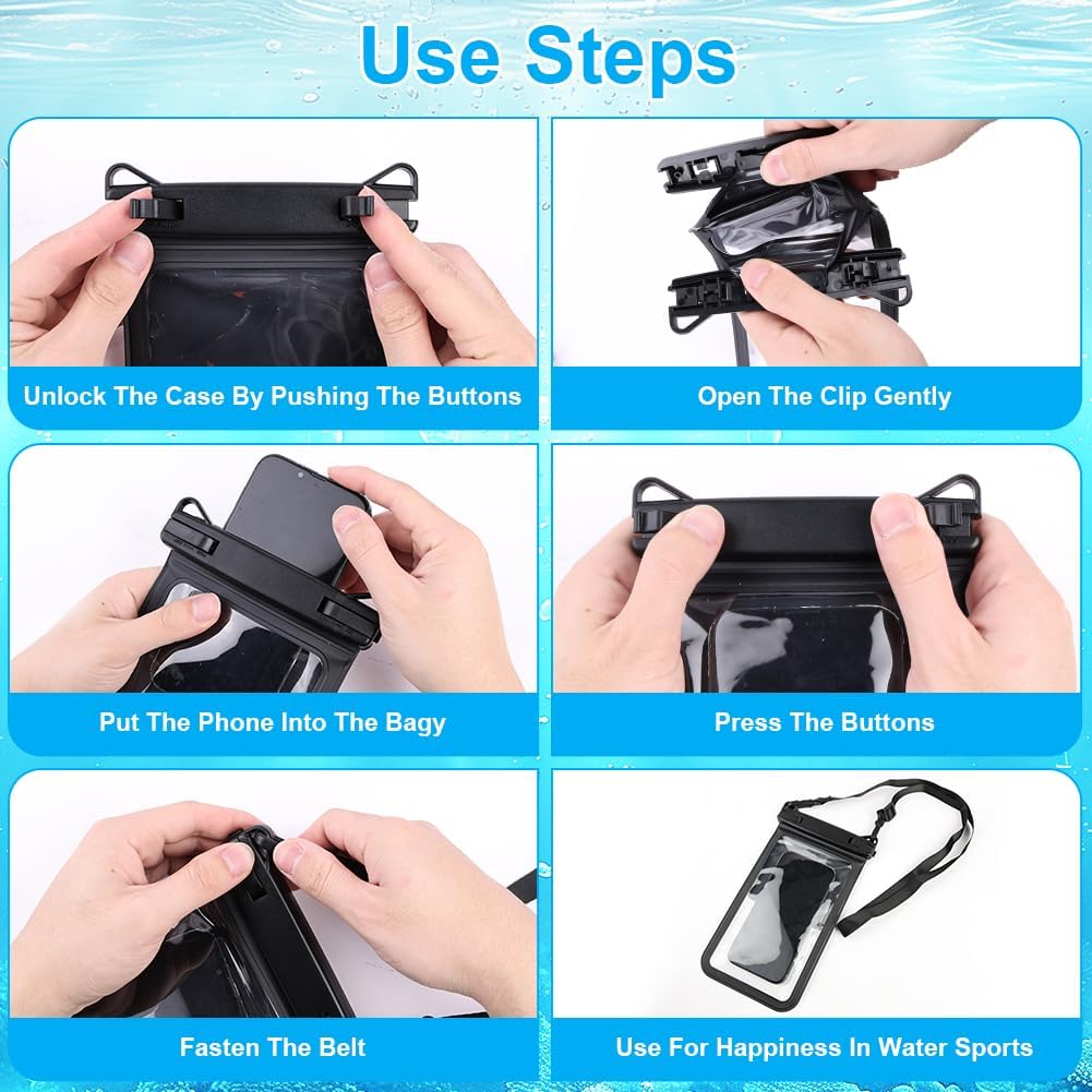 Thumbnail 6 de OFFCUP V9-1-SD-SJFSD-FBA Waterproof Phone Pouch, Double Pocket, IPX8