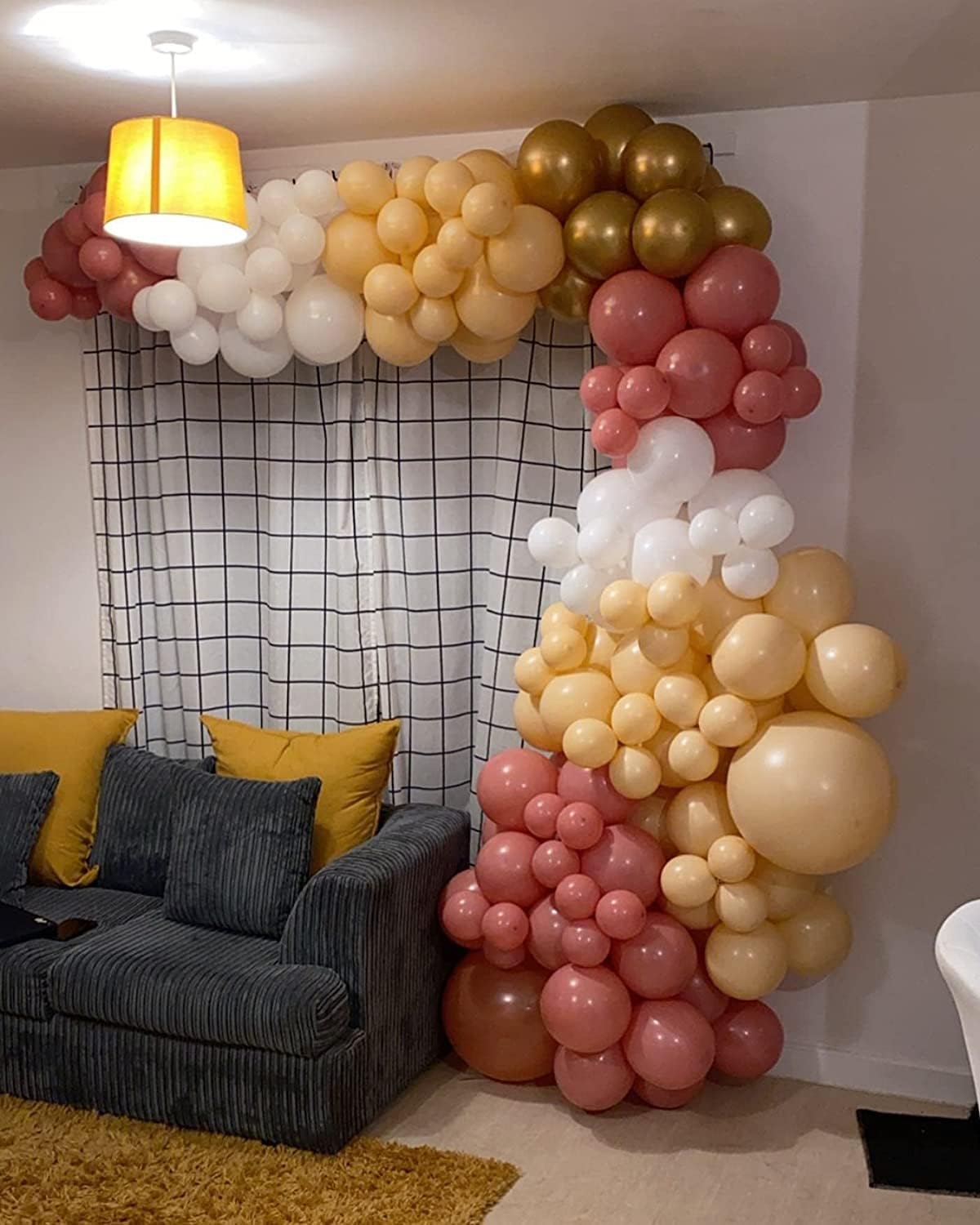 Thumbnail 3 de Dusty Pink Balloons 140pcs Retro Balloon Garland Arch Kit – Dusty Rose Latex Party Pack