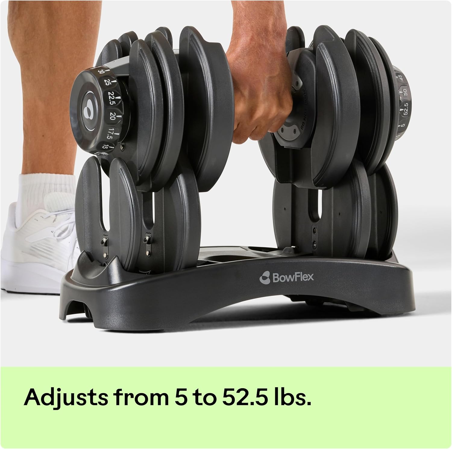 Thumbnail 1 de BowFlex BFW0025-OS Results Series SelectTech Adjustable Dumbbells, 5–52.5 Pounds