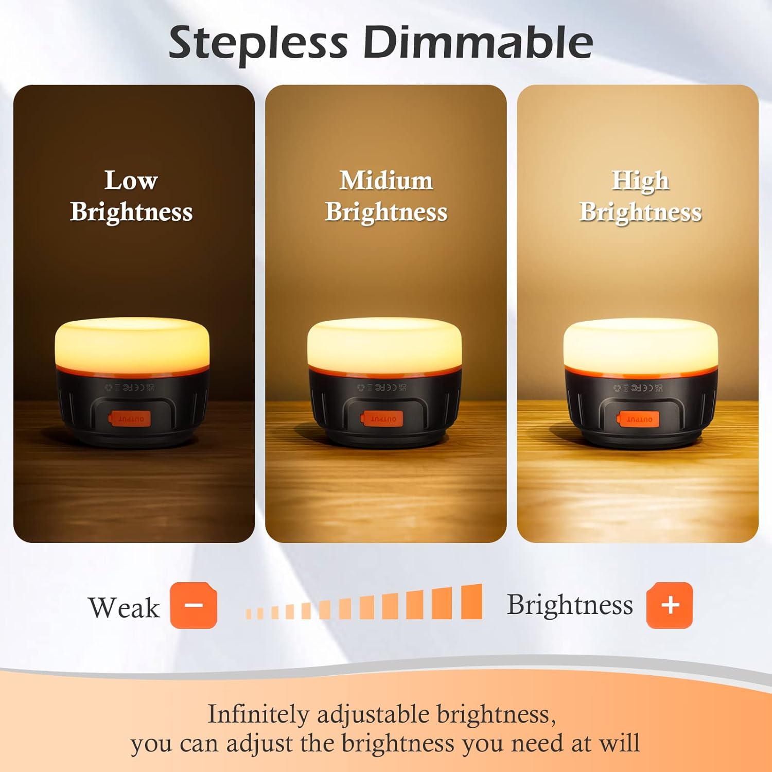 Thumbnail 3 de lanktoo Rechargeable Camping Lantern 300h