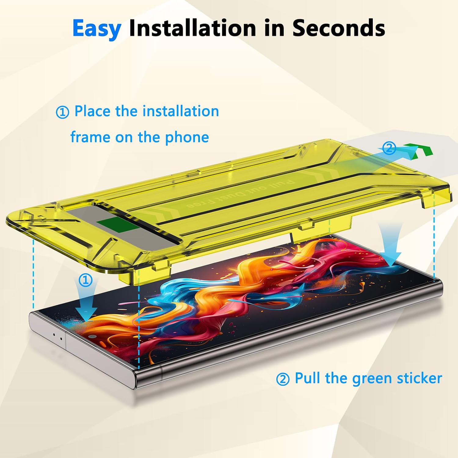 Detalle 2 de Fotbor Galaxy S24 Ultra 28° Privacy Protector