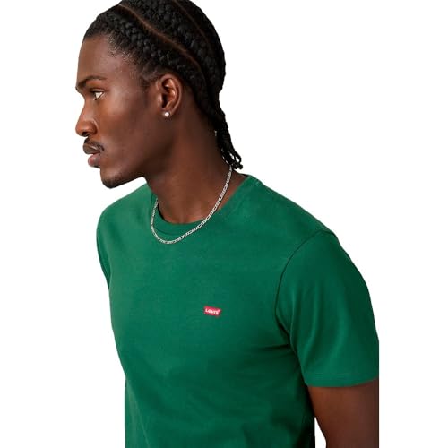 Thumbnail 2 de Levi's Camiseta para Hombre SS Original Housemark tee Logo Core Chesthit, Gris Oscuro, M