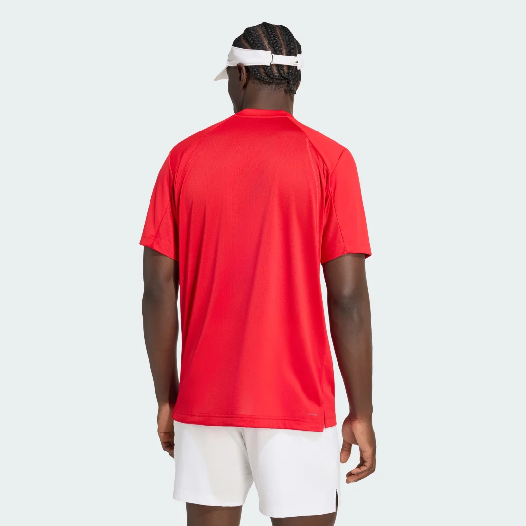 Thumbnail 1 de Adidas Camiseta Club Tennis Climacool roja