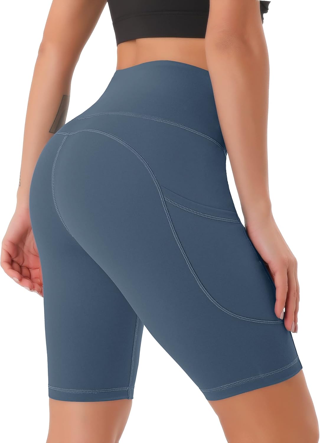 Thumbnail 1 de Persit Damen Kurze Leggings (blickdicht) Radlerhose mit Taschen