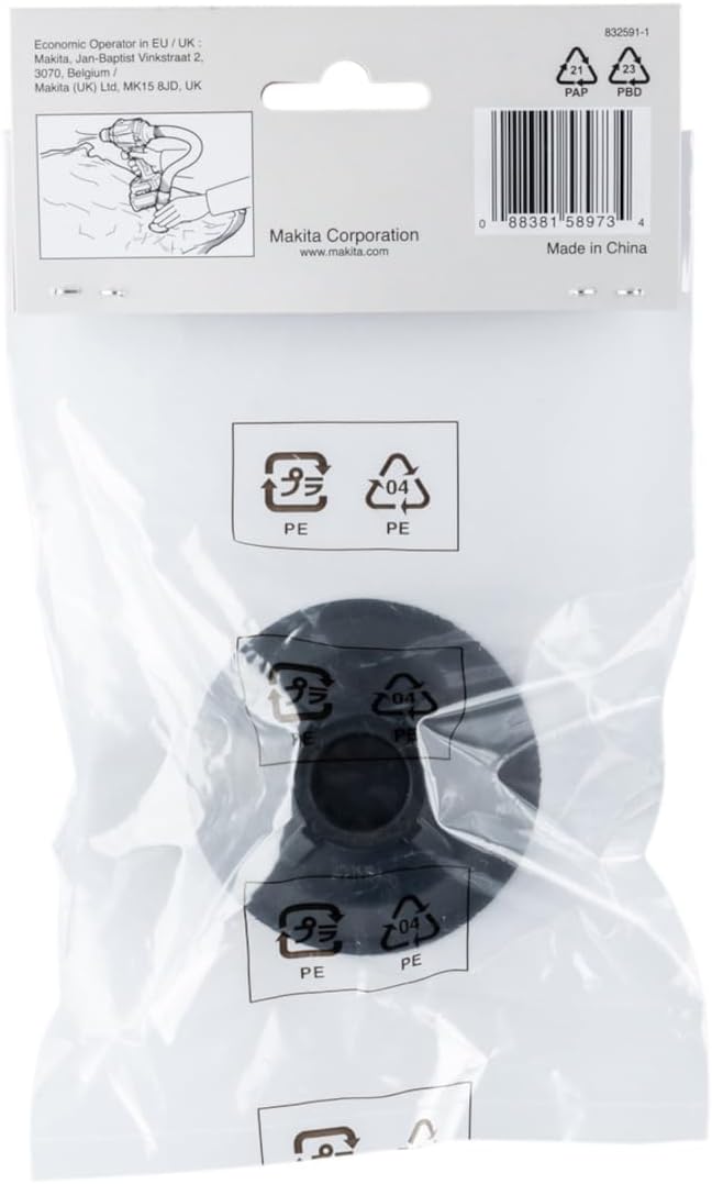 Thumbnail 4 de Makita 191X27-6 Rubber Attachment 65 Set for large inflatables