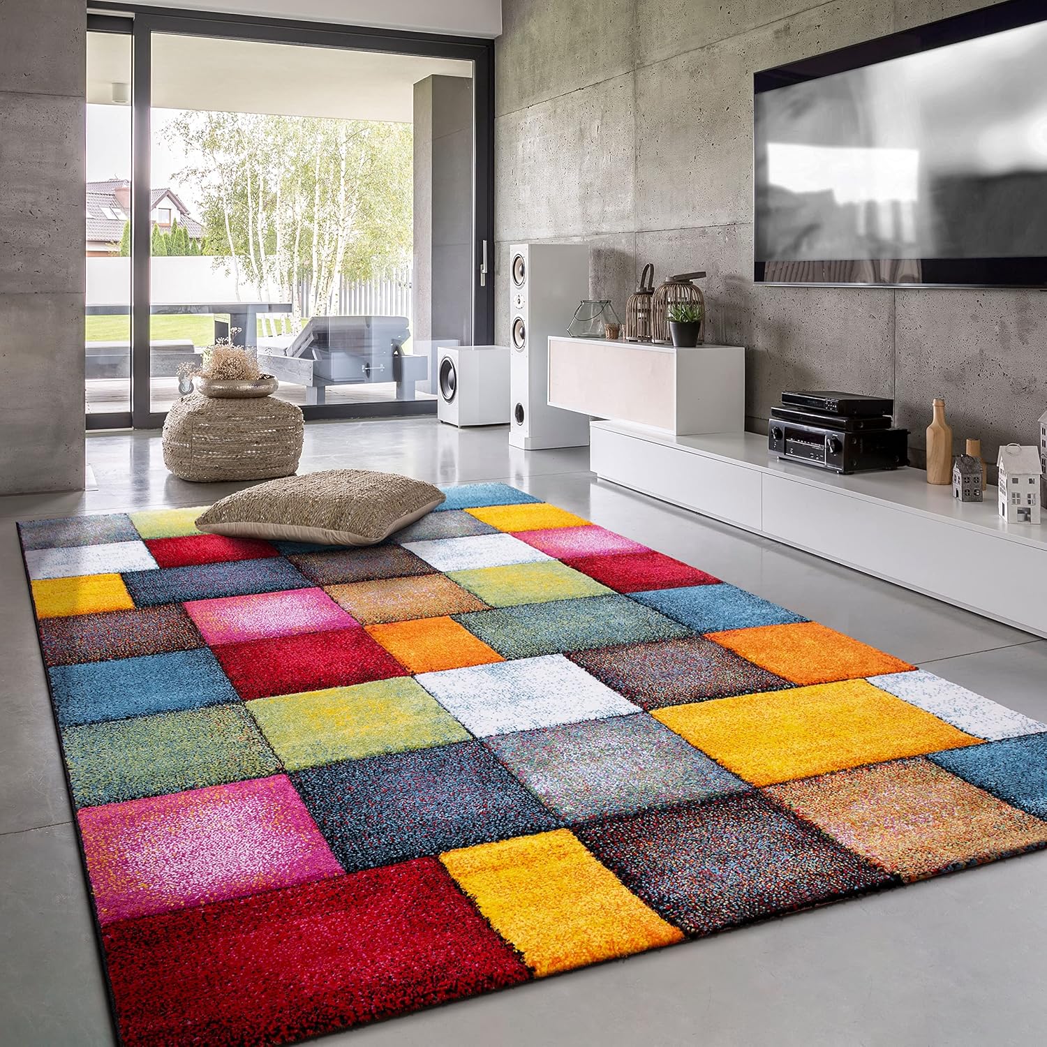 Detalle de Paco Home Tapis salon 200x290 cm 🏡