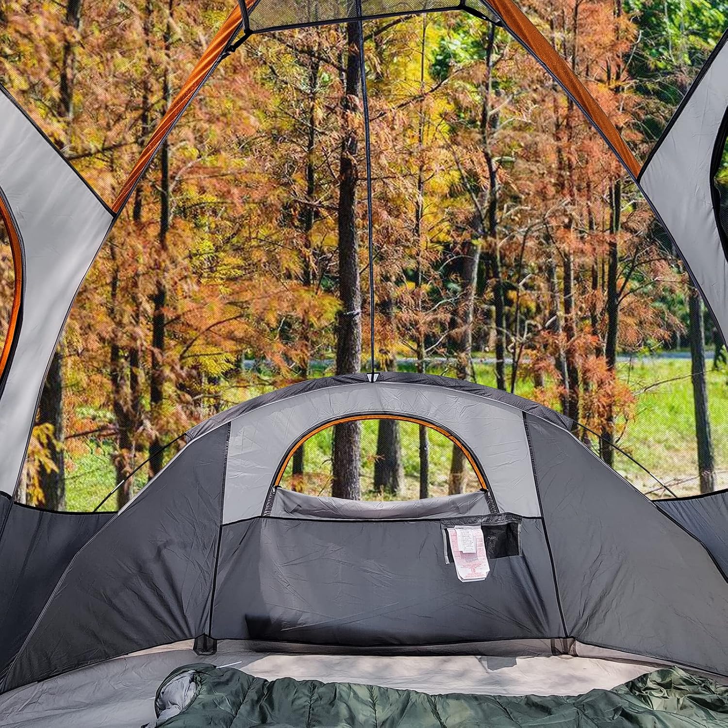 Detalle de Amazon Basics Dome Camp Tent for 3-Season Use