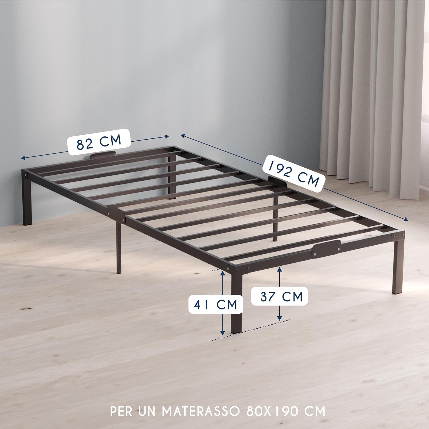 Thumbnail 1 de Dreamzie Struttura Letto Singolo 80x190 cm