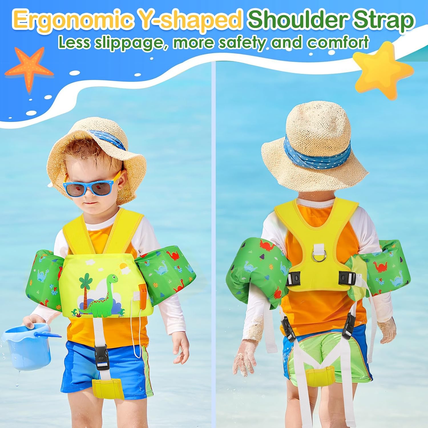 Thumbnail 1 de MoKo Kids Swimming Vest: Toddler Floaties for Safe, Confident Water Play