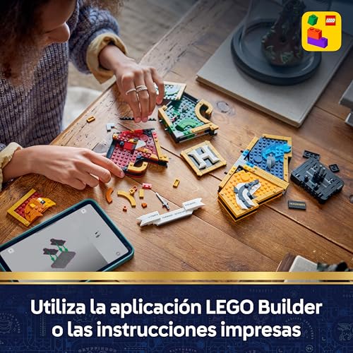 Thumbnail 6 de LEGO Harry Potter Escudo de Casa de Hogwarts 76462 – Maqueta 3D y Decoración para la Habitación