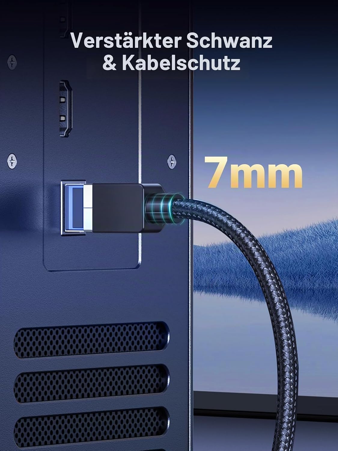 Thumbnail 4 de UGREEN Cat 8 LAN Kabel 3M 40Gbps