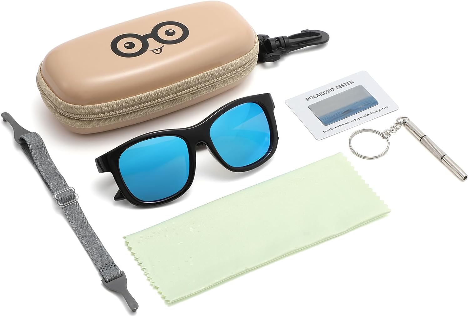 Thumbnail 5 de Lunettes de soleil polarisées bébé (0 à 3 ans) avec lanières en TPEE souple