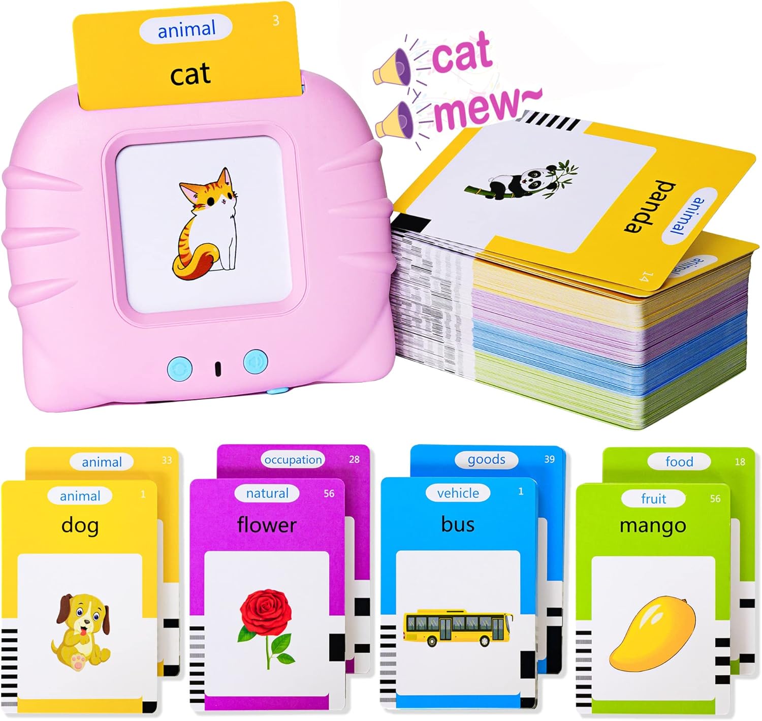 Thumbnail 6 de Talking Flash Cards reading machine 255 words