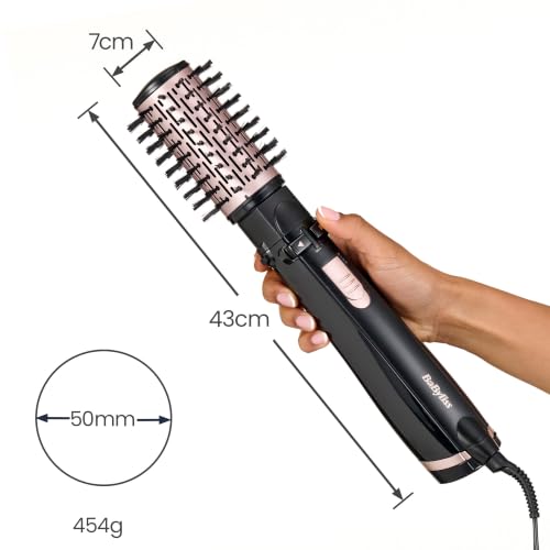 Thumbnail 10 de BaByliss AS200E Dry, Straighten and Style : sèche-cheveux rotatif avec 4 accessoires interchangeables