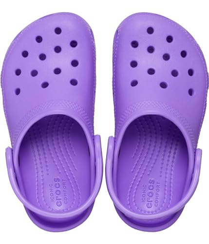 Detalle de Crocs Classic Clog T para niños, Galaxy (19/20 EU): zuecos ligeros y transpirables
