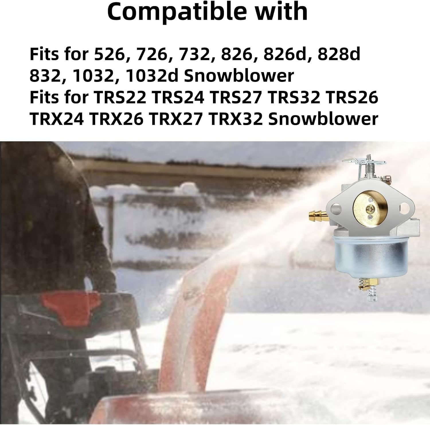 Detalle 2 de Carburetor for John Deere snowblowers