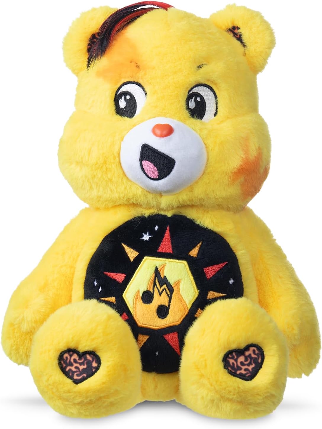 Detalle de Basic Fun Care Bears 35cm Rock Theme Plüsch – Funshine Bear
