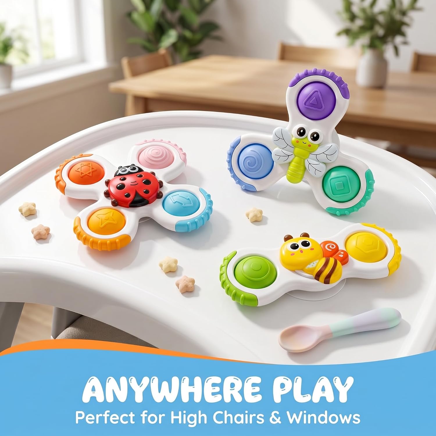 Detalle de CalfQueen Suction Cup Spinner Toy