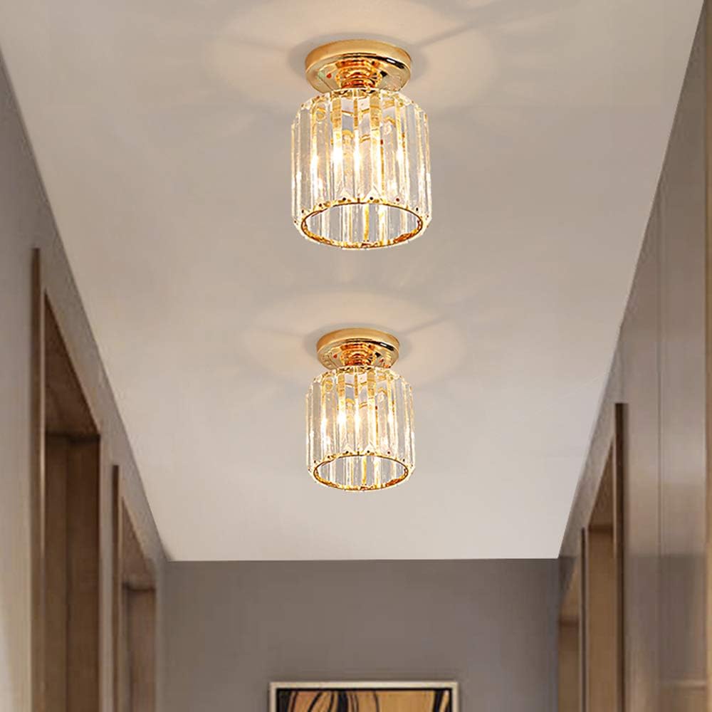 Detalle de FRIXCHUR mini crystal chandelier E27
