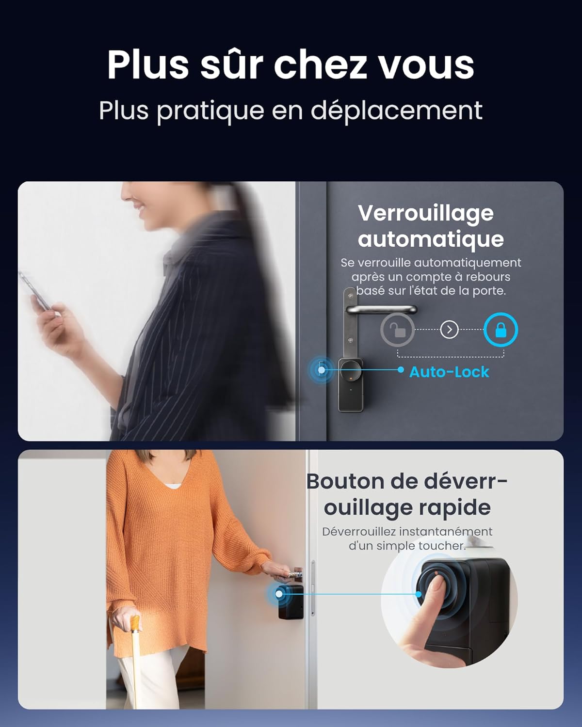 Thumbnail 5 de SwitchBot WiFi Pro serrure connectée 15 🔐