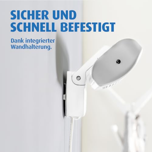 Detalle 2 de reer Wickeltischstrahler FeelWell – Heizstrahler für Wandmontage mit Timer, 2 Heizstufen