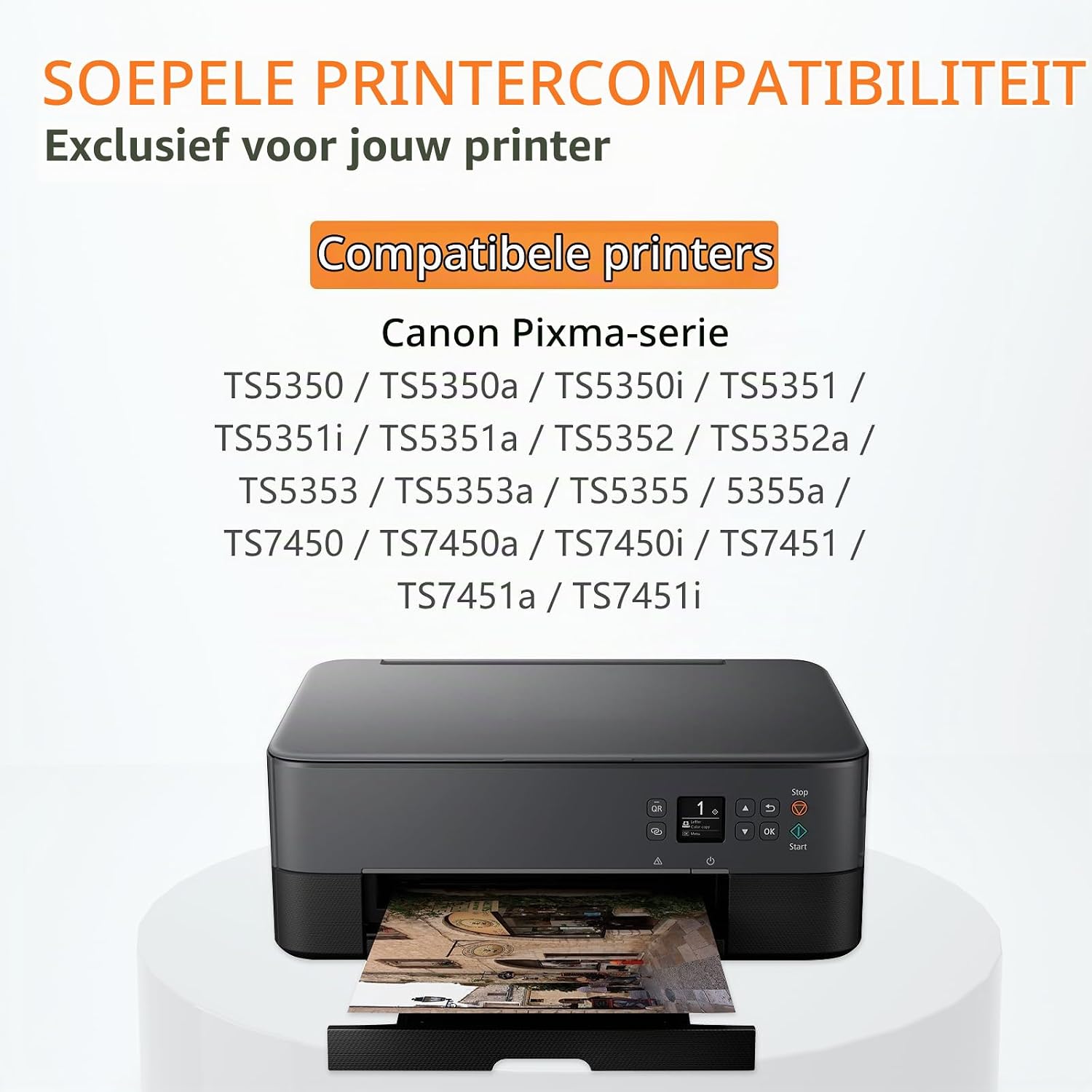 Detalle 2 de hehua 560 cartouches compatibele XL-inktcartridges PG-560XL en CL-561XL