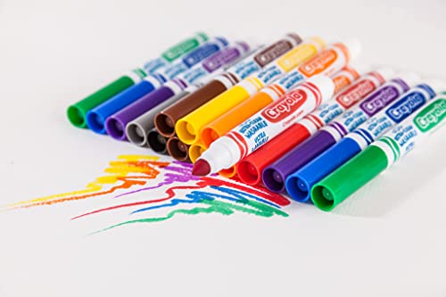 Thumbnail 6 de Crayola Ultra Clean Washable Markers (40ct) – Broad Line Art Markers for Kids