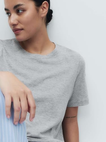 Detalle 1 de Pigiama Regular Fit Grigio Mix di Marks & Spencer – 100% cotone, comfort everyday