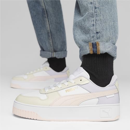 Thumbnail 8 de PUMA Women Carina Street: Scarpe da ginnastica bianche con dettagli Frosty Pink per taglia 37 EU