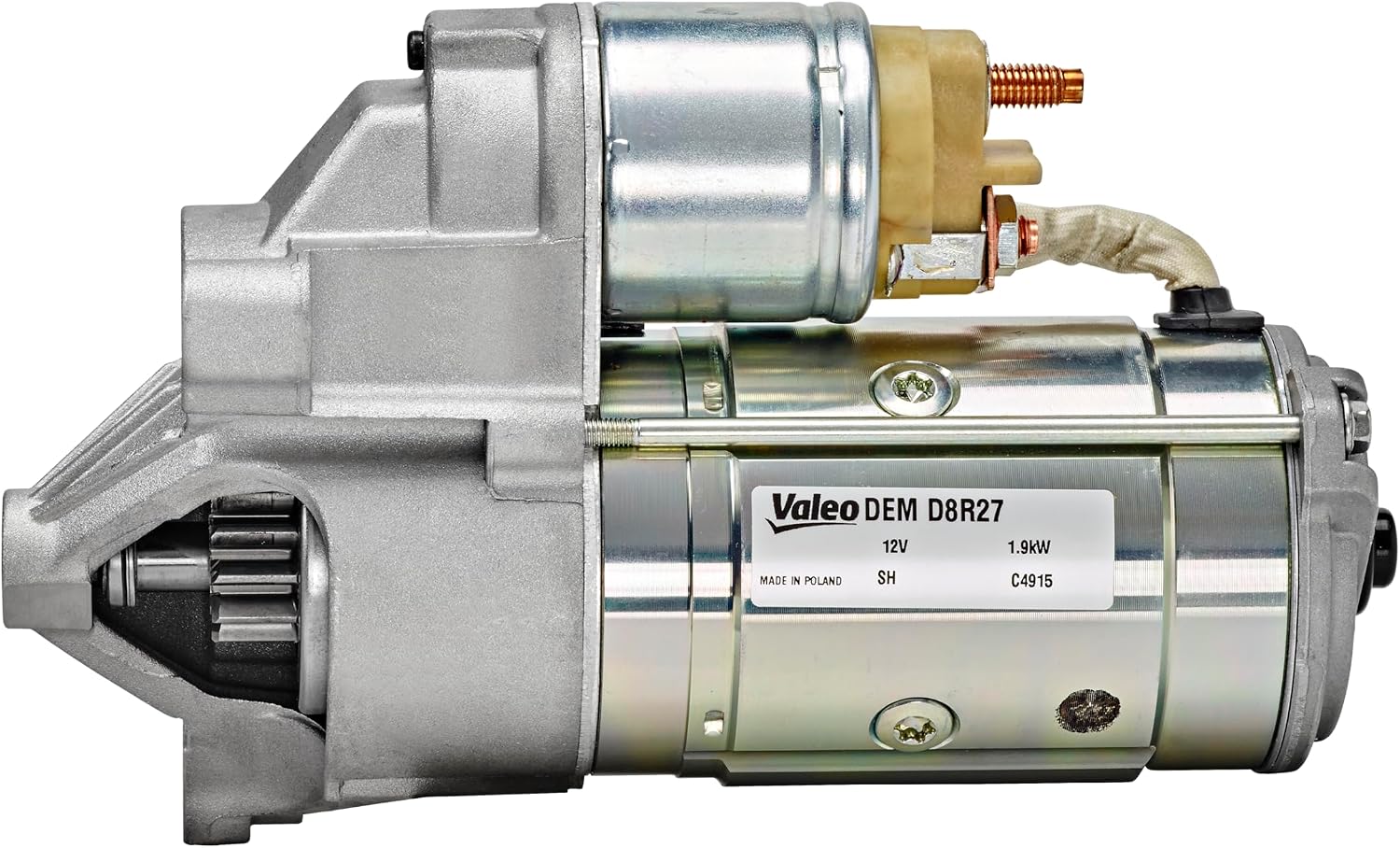 Detalle de VALEO 438165 Démarreur 12 V, 1,9 kW – 11/12 dents, sens horaire