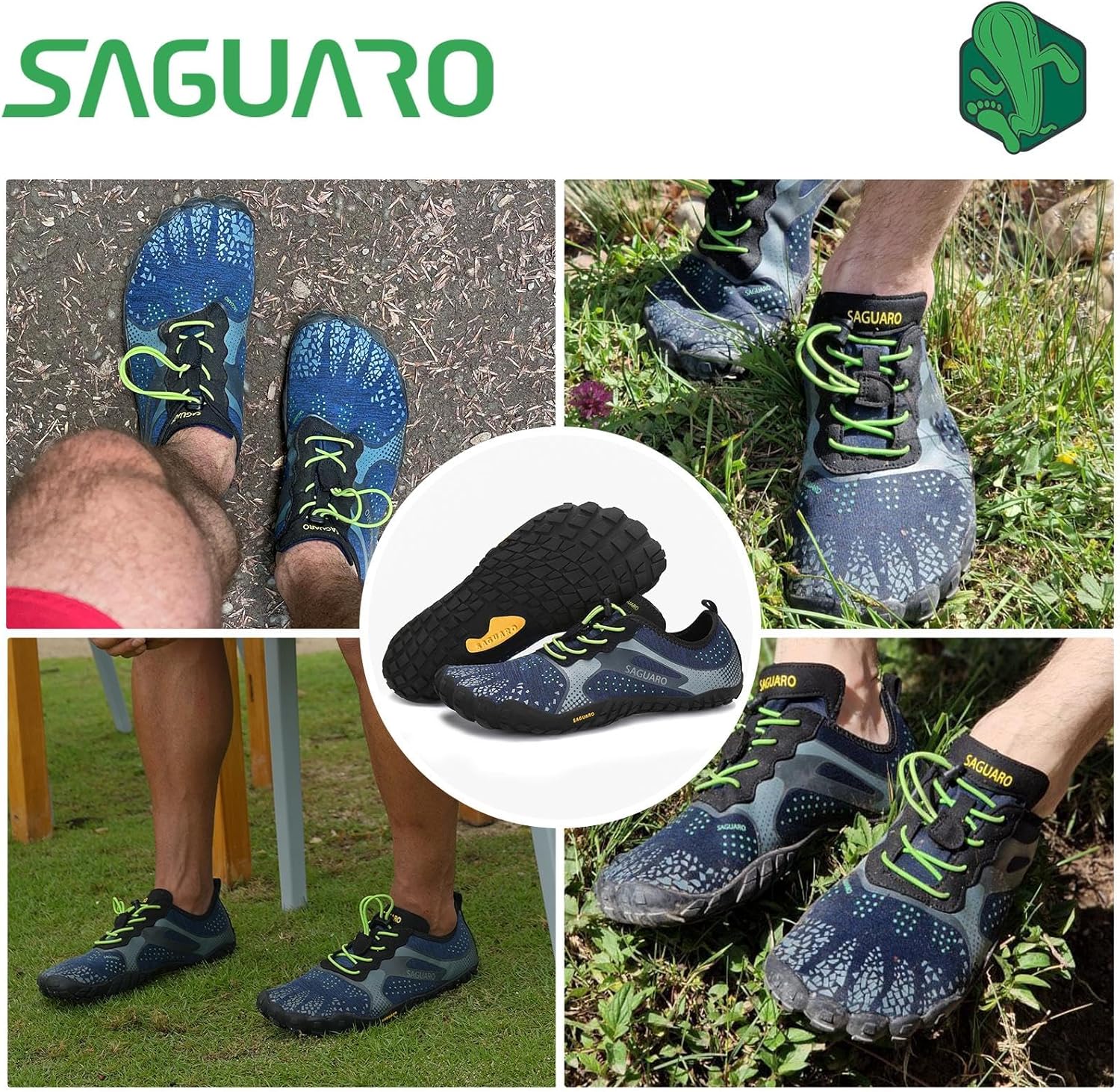 Thumbnail 1 de SAGUARO Unisex Barfußschuhe Traillaufschuhe – Schnell Trocknend, Wassersport geeignet, Gr. 36–50