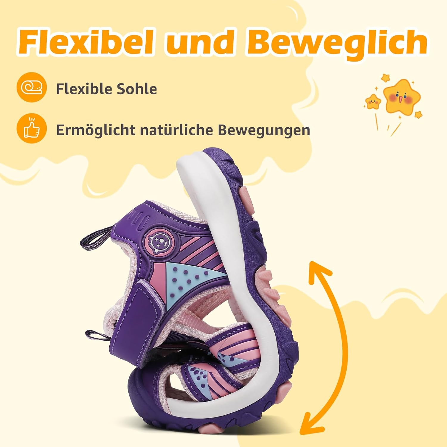 Thumbnail 6 de Mishansha Jungen Trekkingsandalen – Geschlossene Sommerschuhe in EU-Größen 25–38