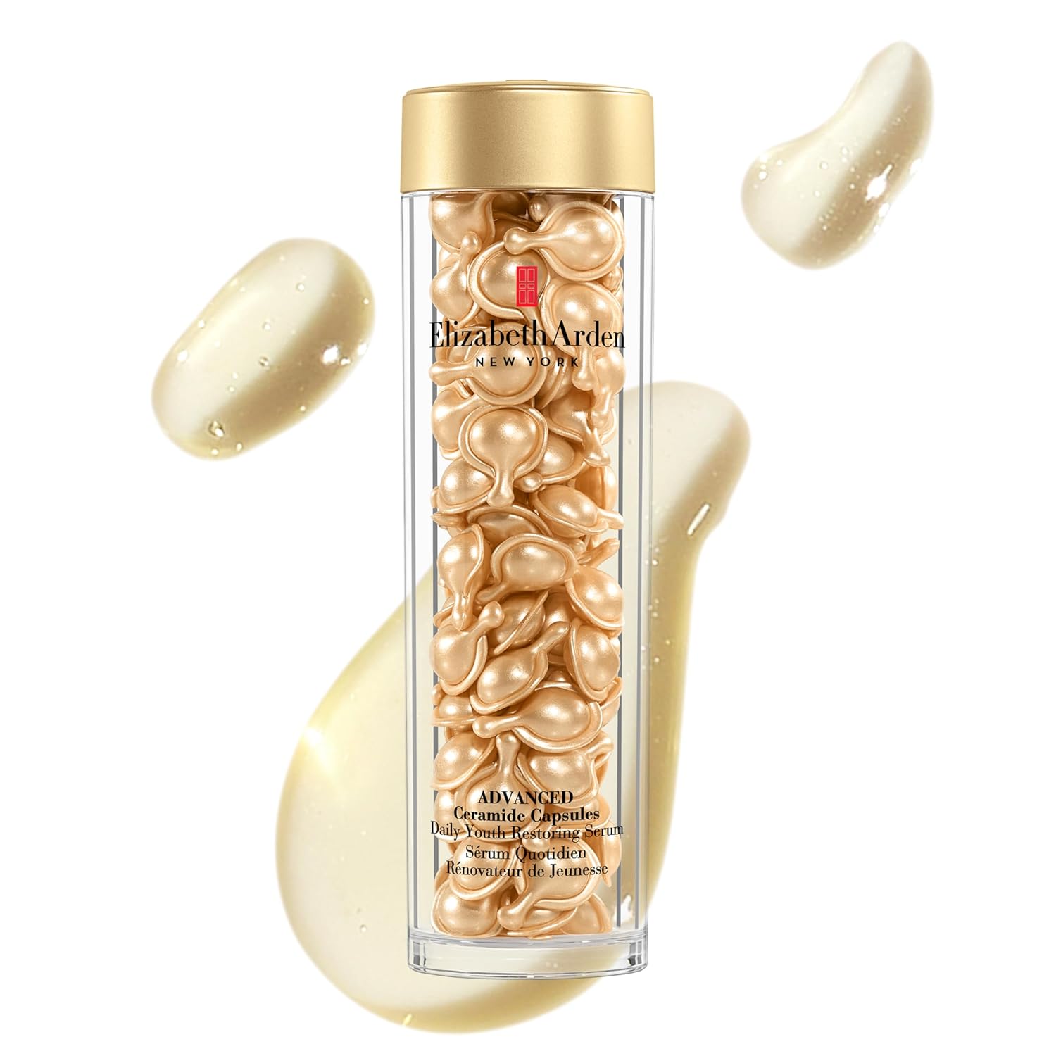 Thumbnail 2 de Elizabeth Arden Advanced Ceramides Serum Kapseln mit Tsubaki-Öl – dreifach Anti-Aging (Einzeldosis)