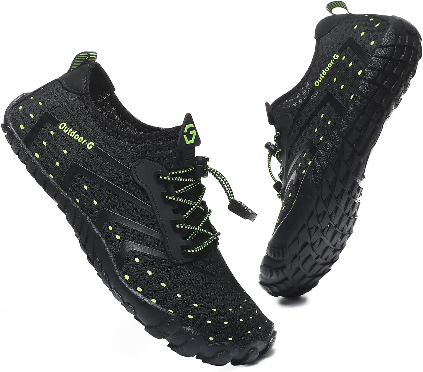 Detalle de Scarpe da Acqua Unisex: Scarpe da Mare leggere, con drenaggio doppio e asciugatura rapida