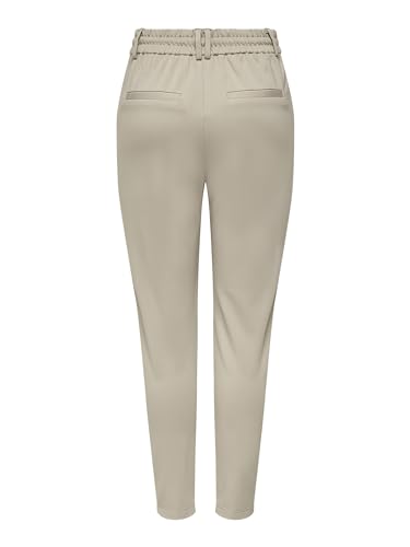 Detalle de ONLY Damen Onlpoptrash Life Easy Col Pant PNT Noos Regular Fit Hose mit Kordelzugverschluss – Lounge & Freizeit