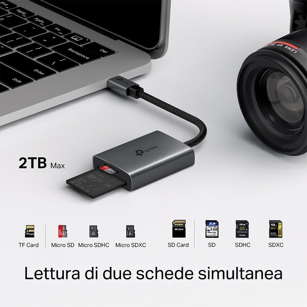 Thumbnail 5 de TP-Link UA440C Lettore SD USB-C 5 Gbps