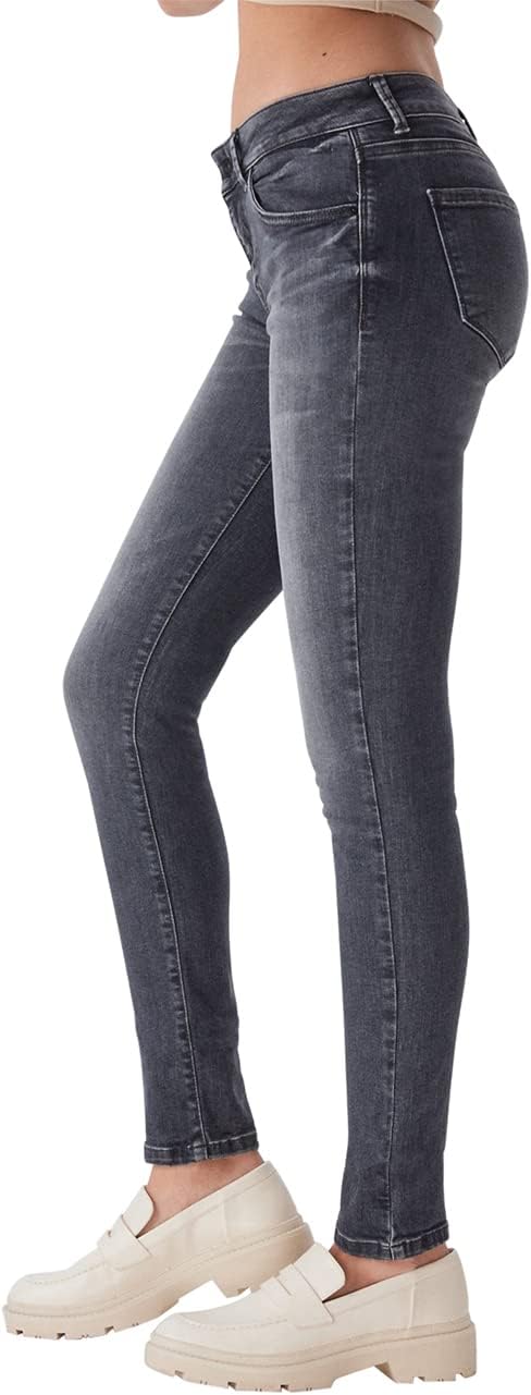 Detalle de LTB Nicole Jeans Femme – Coupe flatteuse et stretch pour toutes les morphologies