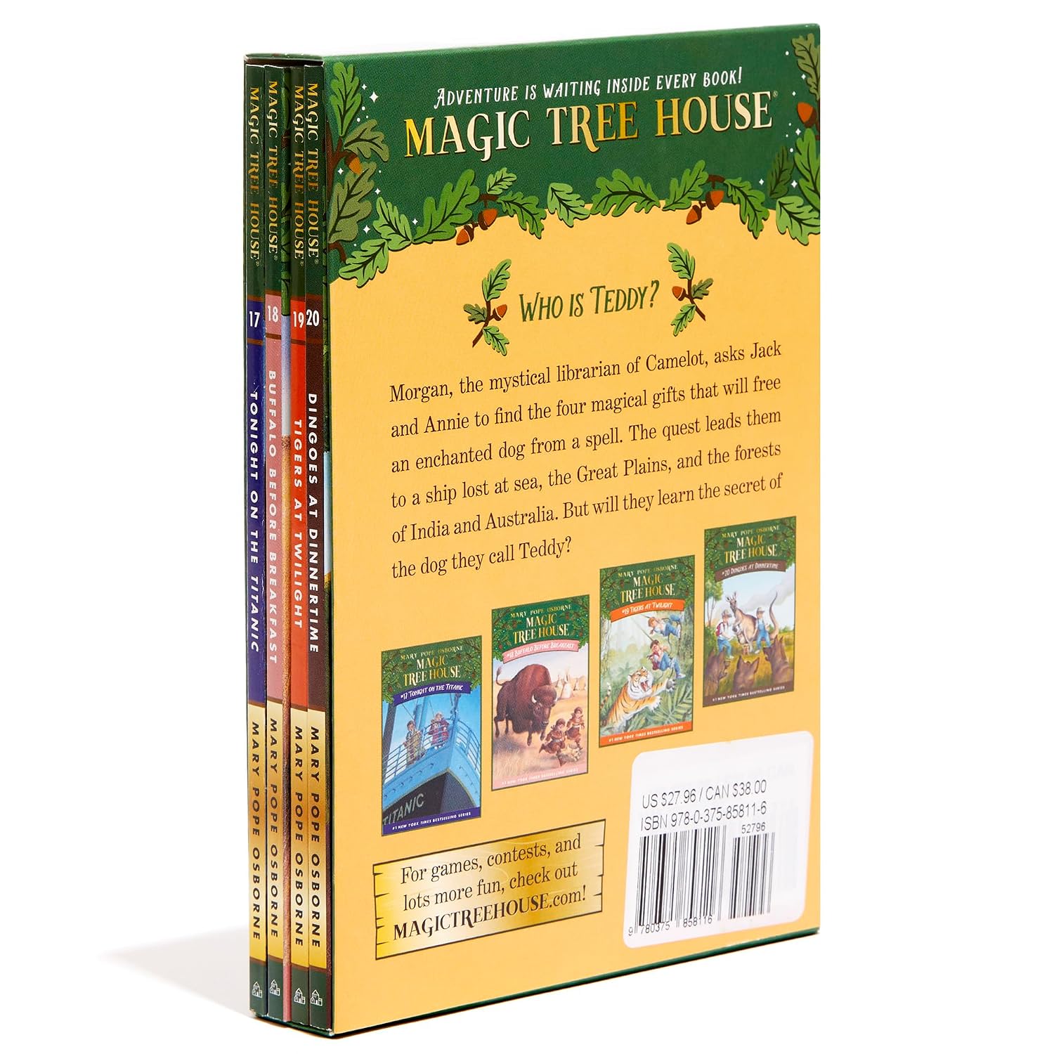 Thumbnail 2 de Magic Tree House Books 17–20 Boxed Set: Four Chapter-Book Adventures