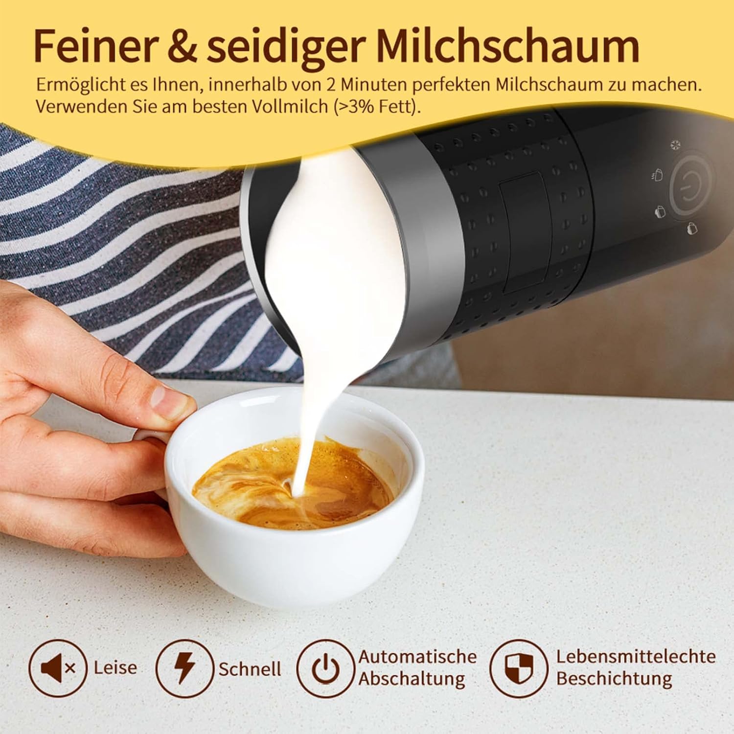 Thumbnail 3 de Milchaufschäumer Elektrisch 300 ml