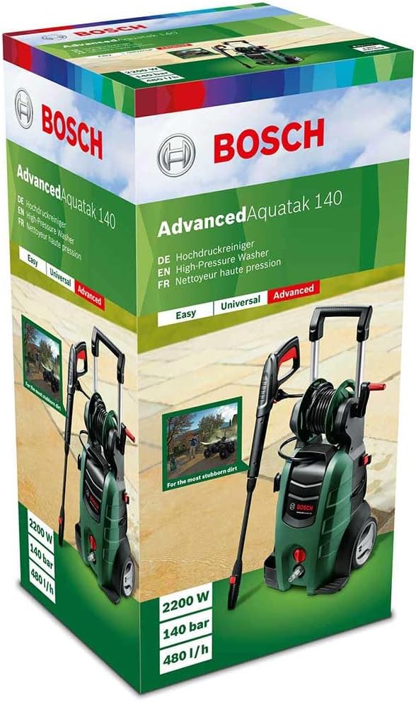 Thumbnail 3 de Bosch AdvancedAquatak 140 High Pressure Washer (2100 W, 140 bar) with 5 m hose and included nozzles
