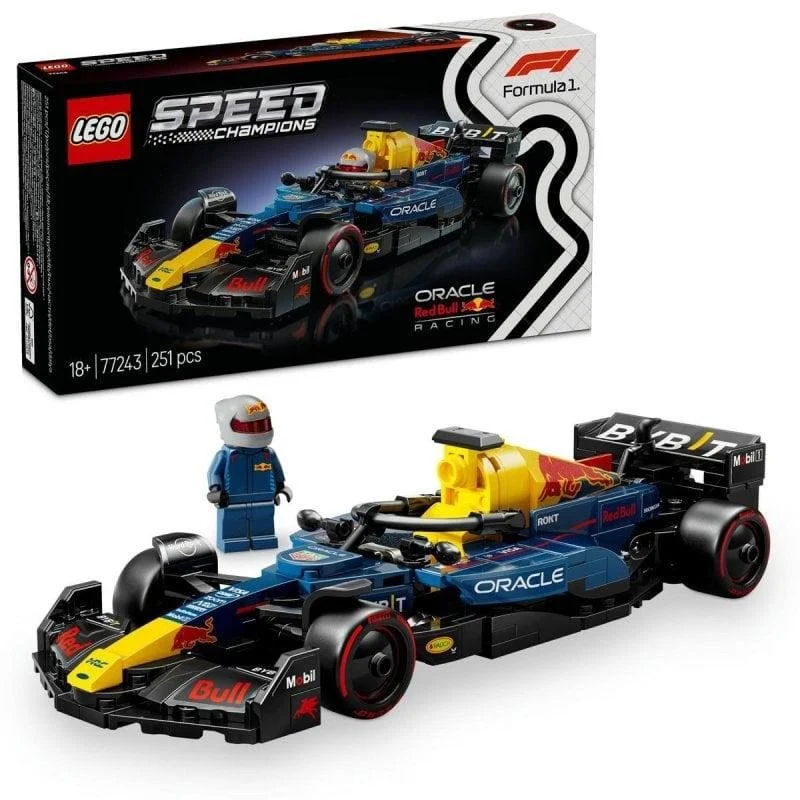 Detalle de Lego Speed Champions: Oracle Red Bull RB20 F1 (77243) – Una réplica ideal para coleccionistas y fans de Fórmula 1