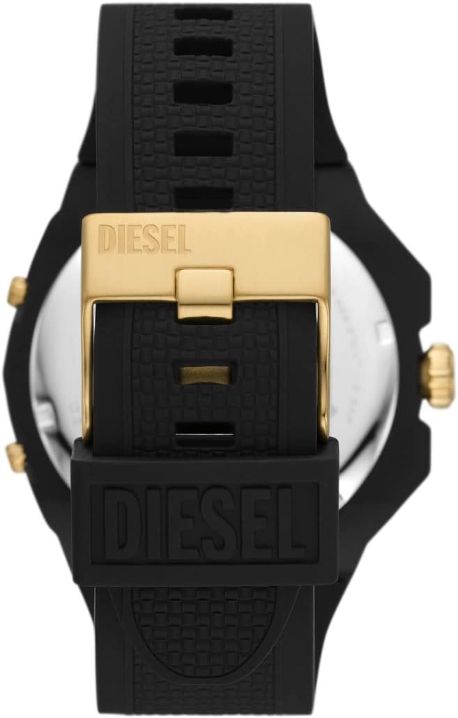 Thumbnail 1 de Diesel Double Up Watch for Men – Montre homme noir, boîtier 51 mm