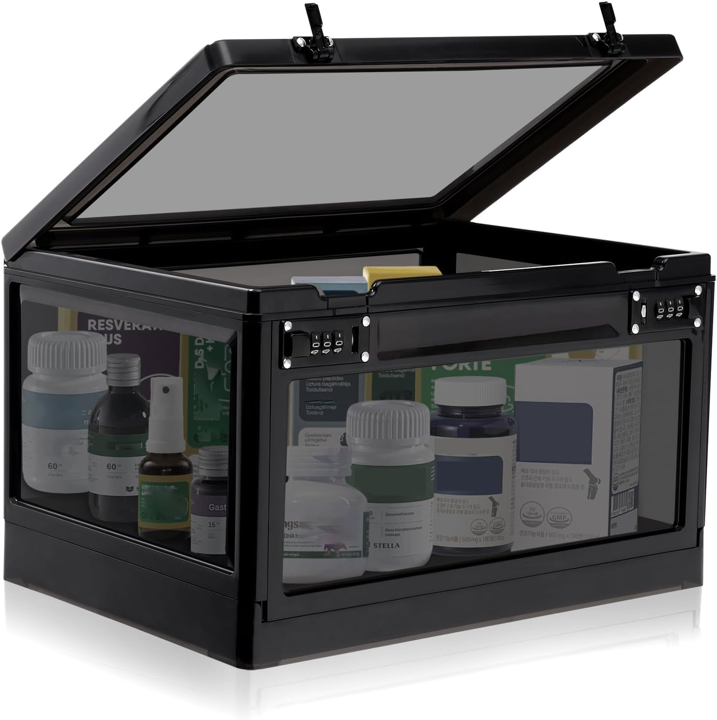 Detalle de Large Medicine Lock Box 24.8L organiser