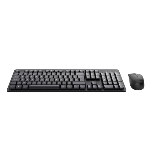 Thumbnail 10 de Trust Ymo II Pack Clavier et Souris sans Fil AZERTY Français, Noir