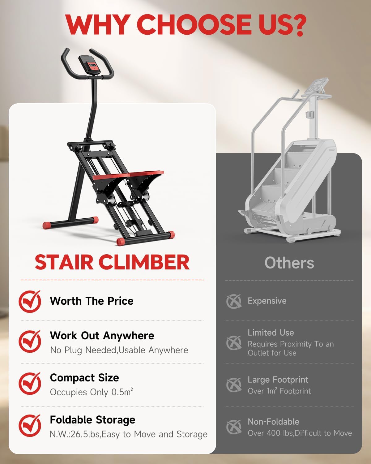 Detalle 1 de Stair Stepper with 3-Level Resistance